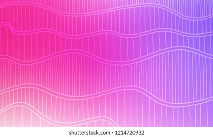 Pastel color vector abstract doodle background. Wave elegant pattern with blur gradient. The pattern can be used for wallpapers and coloring books, banner or poster