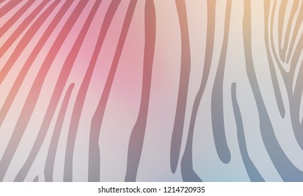 Pastel color vector abstract doodle background. Wave elegant pattern with blur gradient. The pattern can be used for wallpapers and coloring books, banner or poster