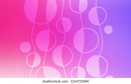 Pastel color vector abstract doodle background. Wave elegant pattern with blur gradient. The pattern can be used for wallpapers and coloring books, banner or poster