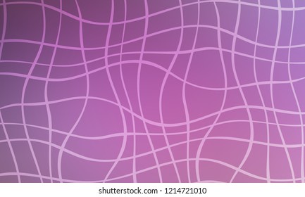 Pastel color vector abstract doodle background. Wave elegant pattern with blur gradient. The pattern can be used for wallpapers and coloring books, banner or poster