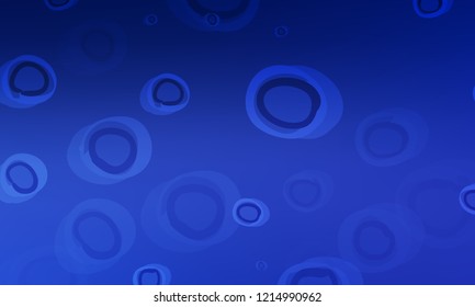 Pastel color vector abstract doodle background. Circle elegant pattern with blur gradient. The pattern can be used for wallpapers and coloring books, banner or poster