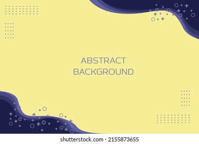imagen vectorial de color pastel, con líneas onduladas simples azules, buena para publicidad, medios sociales, presentación