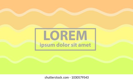 pastel color wavy gradient pattern background vector.Modern design for your prints, cards, flyers, brochures, posters, banners etc.