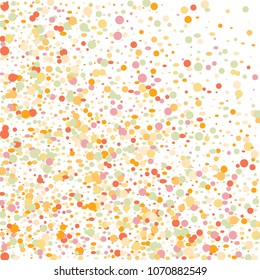 pastel colored confetti