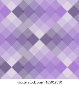 Pastel colored lilac seamless pattern geometric squares