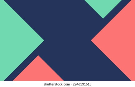 Pastel colorful geometric elements abstract background papercut style for Kids presentation