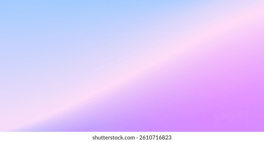 Pastel Colorful Gradient Background. Blue Pink and Purple Color Gradation. Grainy Noise Texture. Design for Template,