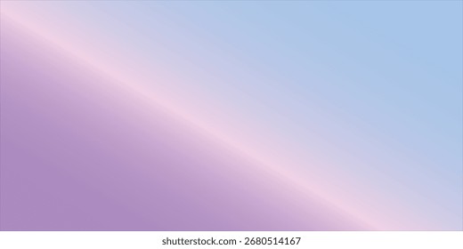 Pastellfarbener Farbverlauf-Hintergrund. Blaurosa und violette Farbkorrektur. Körnige Rauschtextur. Design für Vorlage, modern