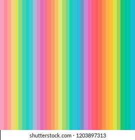 Pastel colorful line trendy strip pattern vector