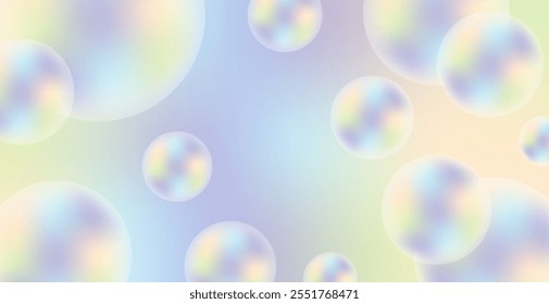 Fondo líquido colorido pastel de la burbuja. Fondo de pantalla de Belleza Abstractas. Ilustración vectorial. Telón de fondo. Anuncio del Día de San Valentín