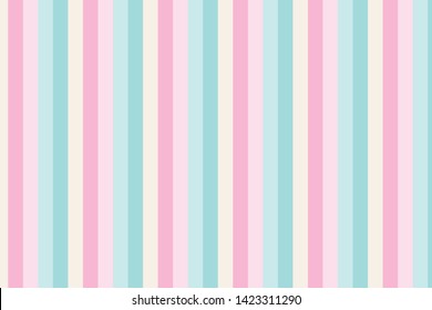 Pastel colorful Pattern stripes vertical seamless background.vector illustration.