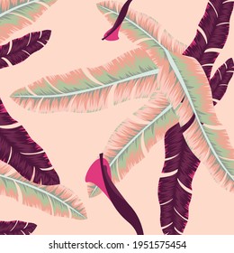 pastel colors flower pattern pink shades modern