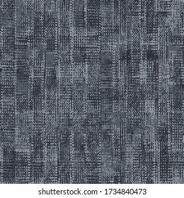 Pastel colors uneven checks and stripes woven vector textures seamless pattern design . Distressed texture of weave fabric. Grunge background illustration.