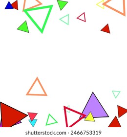 Pastel colors. Vector Abstract Background with Triangle Shapes. 