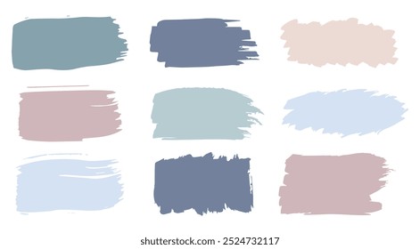 Fondo de trazo de pincel de color pastel