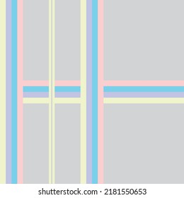 Pastel colour seamless lines pattern Background. Line fabric textile print.