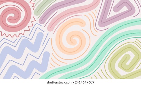 pastel colourful abstract background suitable for walpapers, covers, backgrounds