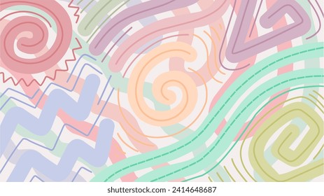 pastel colourful abstract background suitable for walpapers, covers, backgrounds