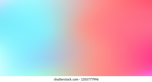 Pastel Coral mesh modern background. Smooth foil blurred futuristic template. Living coral style backdrop. Softly delimited segments sectors for info. Blank spectrum gradient printed products, covers.