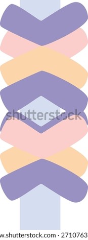 pastel crisscross ribbon pattern combining purple, pink, and yellow shapes, perfect for decorative crafts, packaging, children’s themes, scrapbooking, and unique creative graphic layouts.