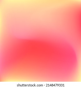 Pastel Curve Warm Fluid Smooth Surface. Sunrise Neon Flow Peach Vibrant Wallpaper. Orange Liquid Yellow Bright Sunset Gradient Backdrop. Color Red Trendy Watercolor Pink Swirl Gradient Mesh.