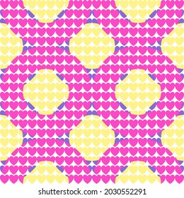 Pastel cute pattern seamuless fabric fashions.