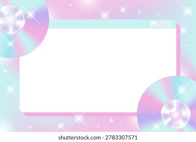 Fondo Vector fiesta Y2K