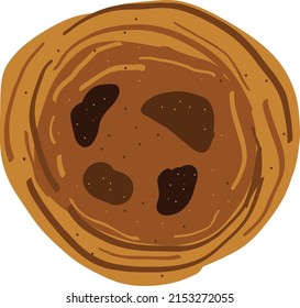 183 Portuguese egg tart Stock Illustrations, Images & Vectors ...