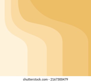 Pastel delicate background. Curvy backdrop. Vector.