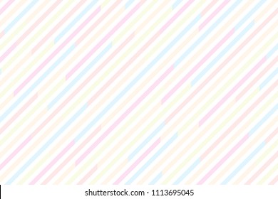 Pastel diagonal strips background, Abstract pastel backdrop, Vector illustration