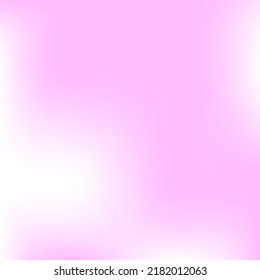 Pastel Digital Empty Smooth Fashion Blurry Wallpaper. White Soft Watercolor Trendy Gradient Mesh. Vector Bright Barbie Light Blurred Texture. Vibrant Liquid Color Minimal Pink Gradient Backdrop.