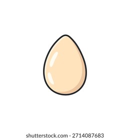 Icono de Vector de esponja de maquillaje doodle pastel en un estilo ilustrado limpio. Batidora de belleza y esponja cosmética para maquillaje, cuidado de la piel y proyectos de autocuidado, Diseño web, App, redes sociales y Diseño gráfico.