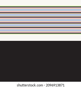 Pastel Double striped seamless pattern design for fashion textiles and graphics