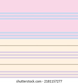 Pastel Diseño de patrón doble a rayas para textiles y gráficos de moda
