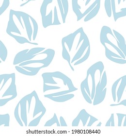Pastel Floral botanical seamless pattern background suitable for fashion prints, graphics, backgrounds and crafts