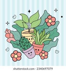 pastel flower vector illustration design