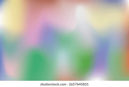 Pastel Fluid Abstract Blur Background
