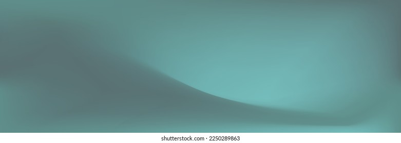 Pastel Fluid Blurry Soft Vibrant Gradient Mesh. Green Dark Light Color Bright Gradient Backdrop. Mint Flow Emerald Water Turquoise Background. Wavy Sky Liquid Curve Cloud Smooth Smooth Surface.