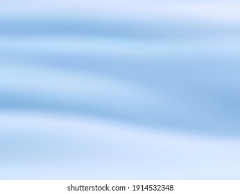 Pastel fog waves. Foggy clouds. Morning mist. Blue natural background