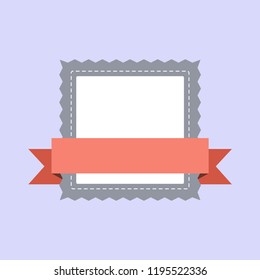 Vector de diseño de placa de cuadro Pastel