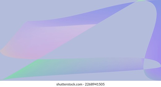 Pastel Futuristic Multicolor Dark Horizontal Lines. Shape Smooth Dynamic Lavender Layers Gradient Mesh. Digital Color Modern Violet Blurred Background. Purple Fluid Minimal Rainbow Illustration.