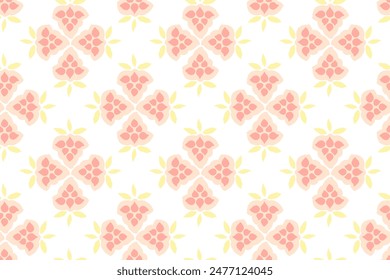 Pastel geometric seamless pattern with abstract shapes on a light background. Creative small forms with tiny dots, drops, spots, snowflakes, circles printing. Vector hand drawing sketch. 
