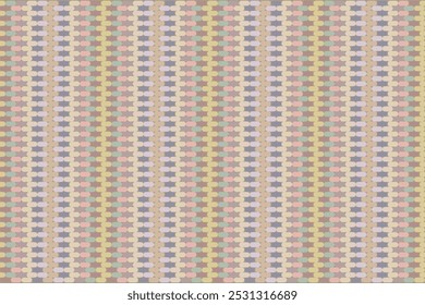 Pastel Geometric Weave: Retro-Inspired Textile Pattern