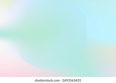 Pastel Gradient Abstract Background With Soft Light And Dreamy Color Blends