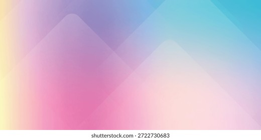 Pastellfarbiger abstrakter Hintergrund mit weichem Licht und geometrischen Formen für kreatives Design