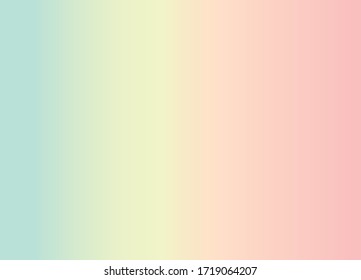 Pastel gradient background. Abstract muted pastel gradient, blurred, colours for background textures.