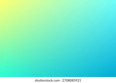 Fondo degradado pastel en azul suave, verde y amarillo para diseño moderno y gráficos de Web