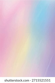 Pastel Gradient Background with Soft Focus, Dreamy Ethereal Colorful Vibrant Seamless High-Resolution Design