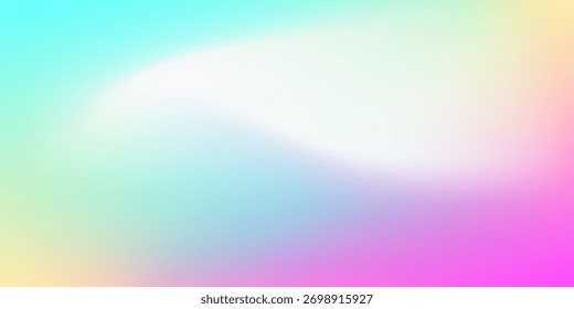 Pastel Gradient Background With Soft Light Bloom For Modern, Cheerful Design Projects