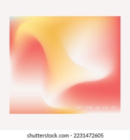 Pastel gradient backgrounds vector set. Soft tender pink, yellow, dark pink, orange gradients. Light pale color abstract background for app, web design banners, greeting cards etc with Christmas text